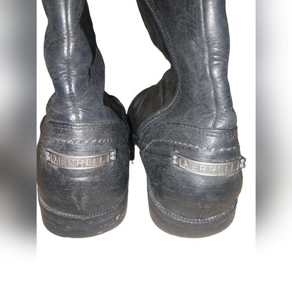Merrell Vera Mid Leather Side Zip Boots Performance Footwear Women’s SZ … - Picture 4 of 9